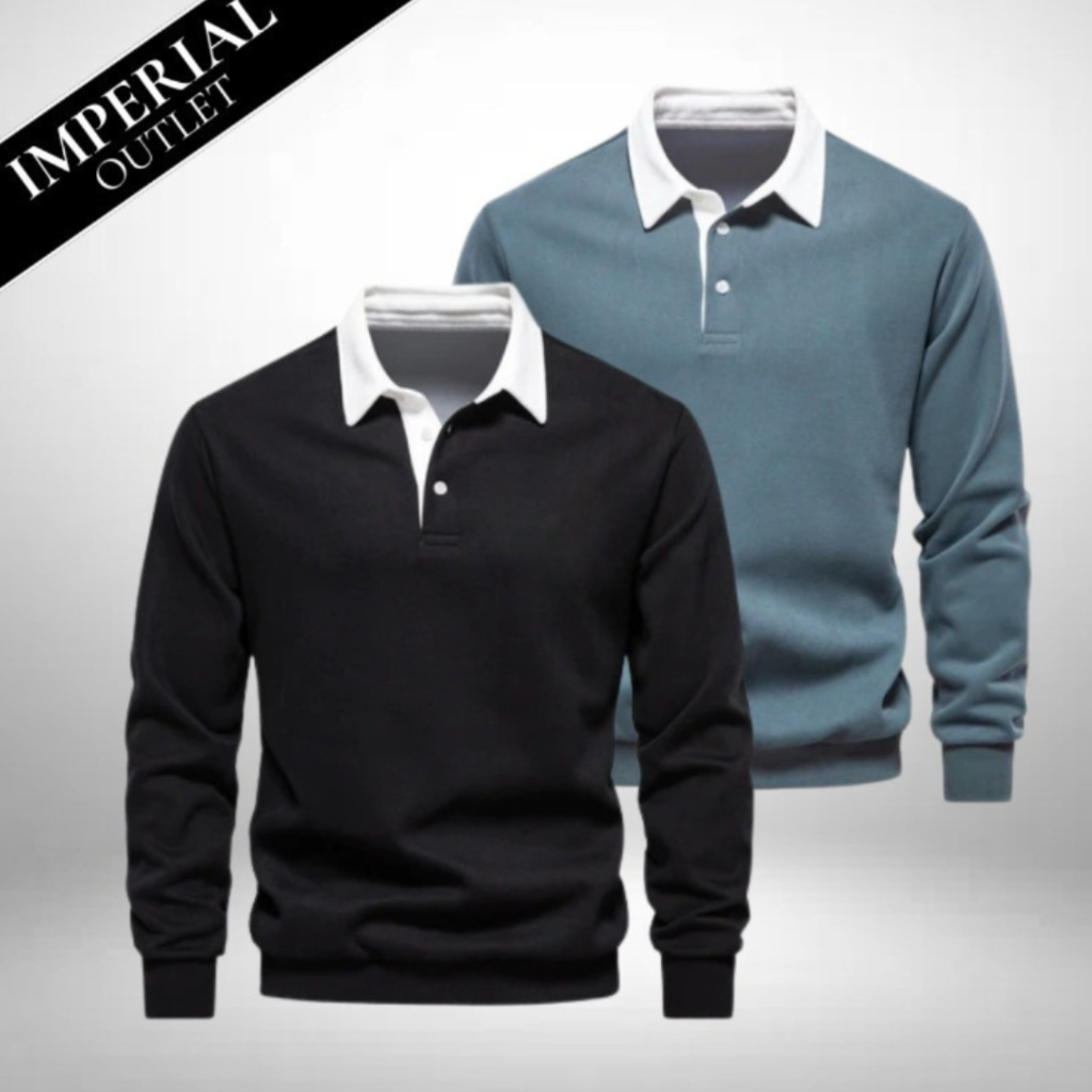 Langarm-Poloshirt Set – Zeitloser Stil für jeden Anlass