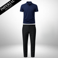 Set: Polo-Shirt + Anzughose – Parfum (100ml) Gratis dazu!