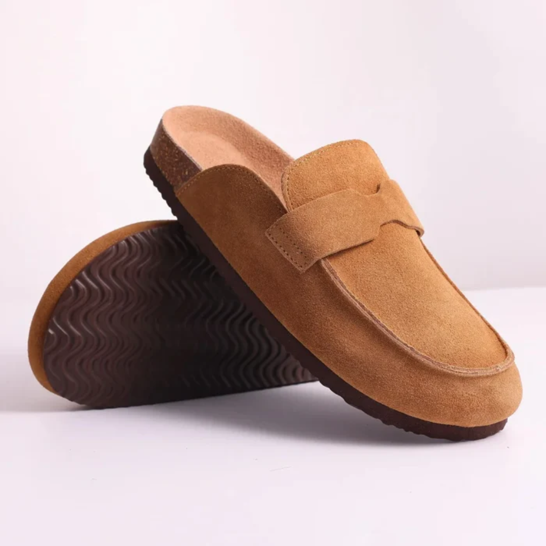 Herren-Sandale aus Wildleder