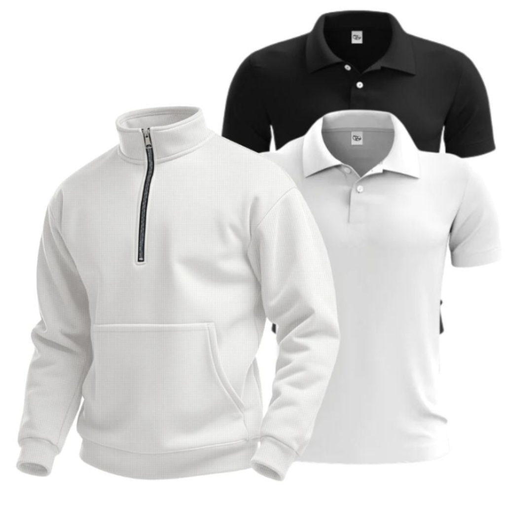 Jacke mit 2 kostenlosen LC-Poloshirts – Abverkauf
