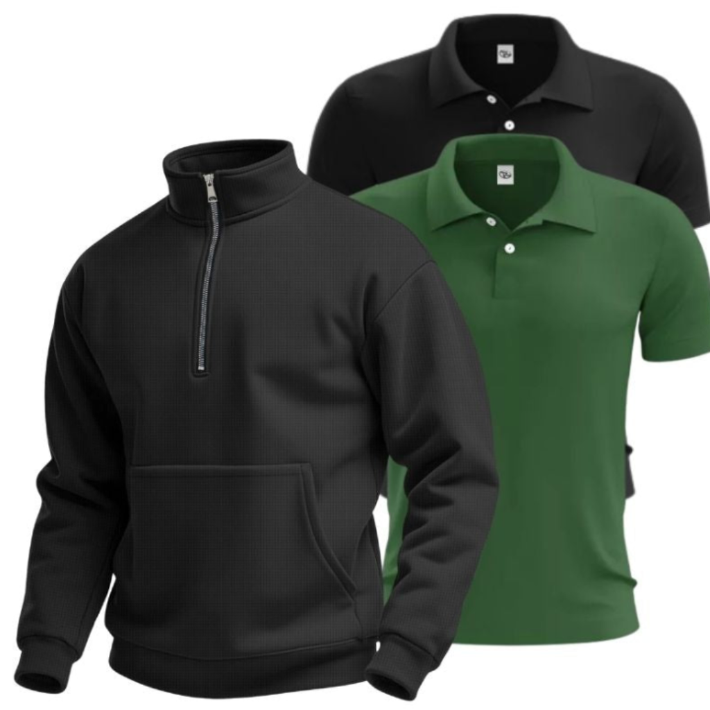 Jacke mit 2 kostenlosen LC-Poloshirts – Abverkauf