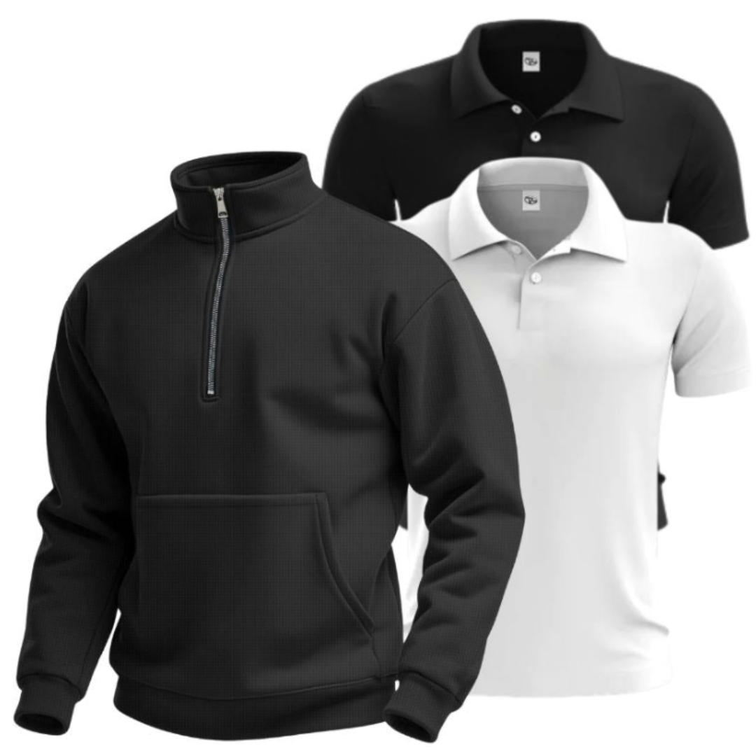 Jacke mit 2 kostenlosen LC-Poloshirts – Abverkauf