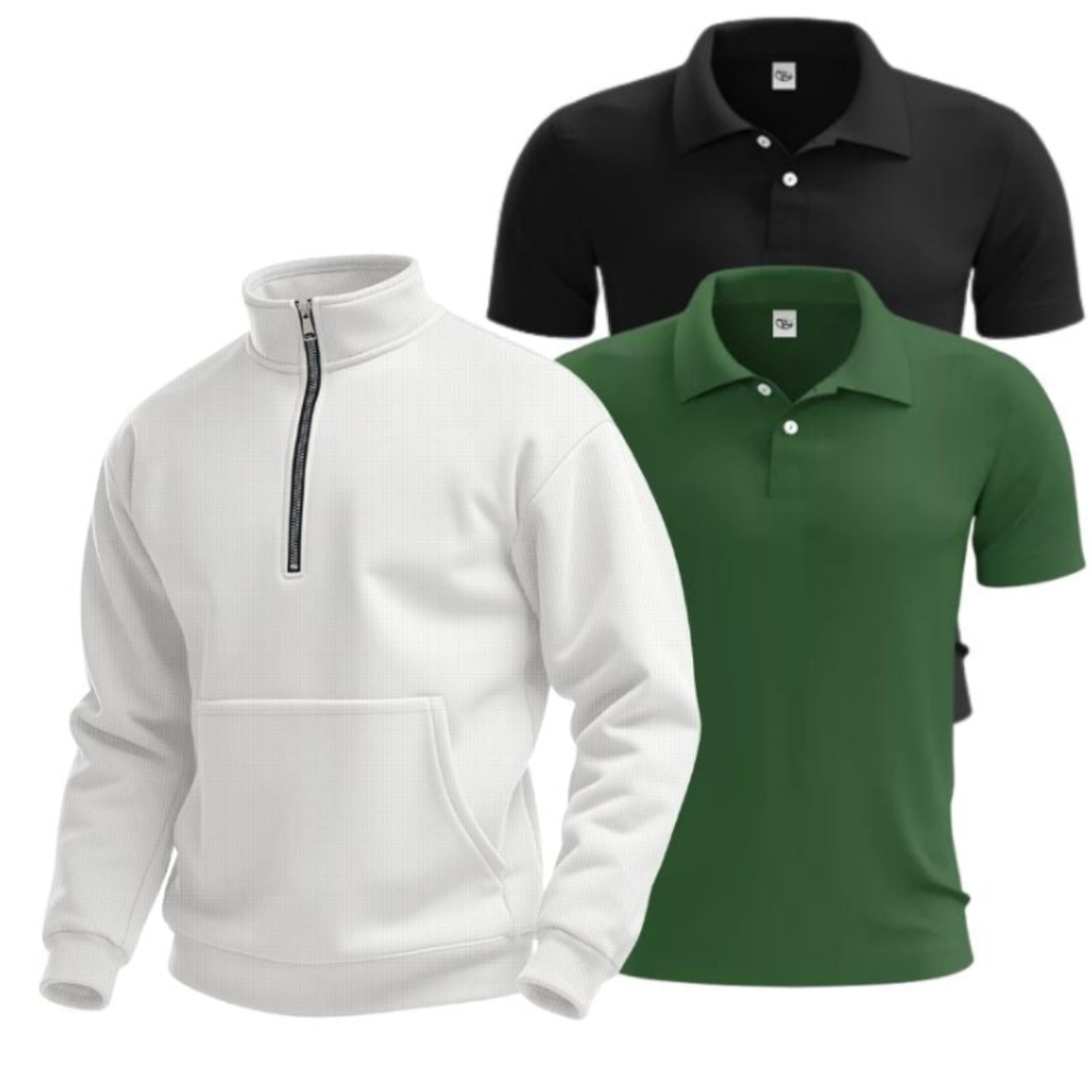 Jacke mit 2 kostenlosen LC-Poloshirts – Abverkauf