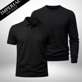 Set: Polo-Shirt + Pullover