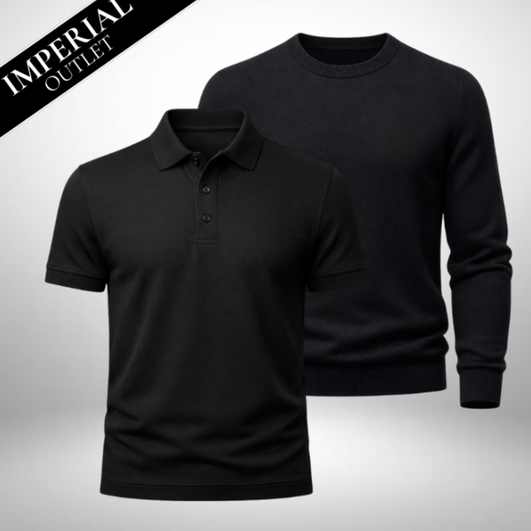 Set: Polo-Shirt + Pullover