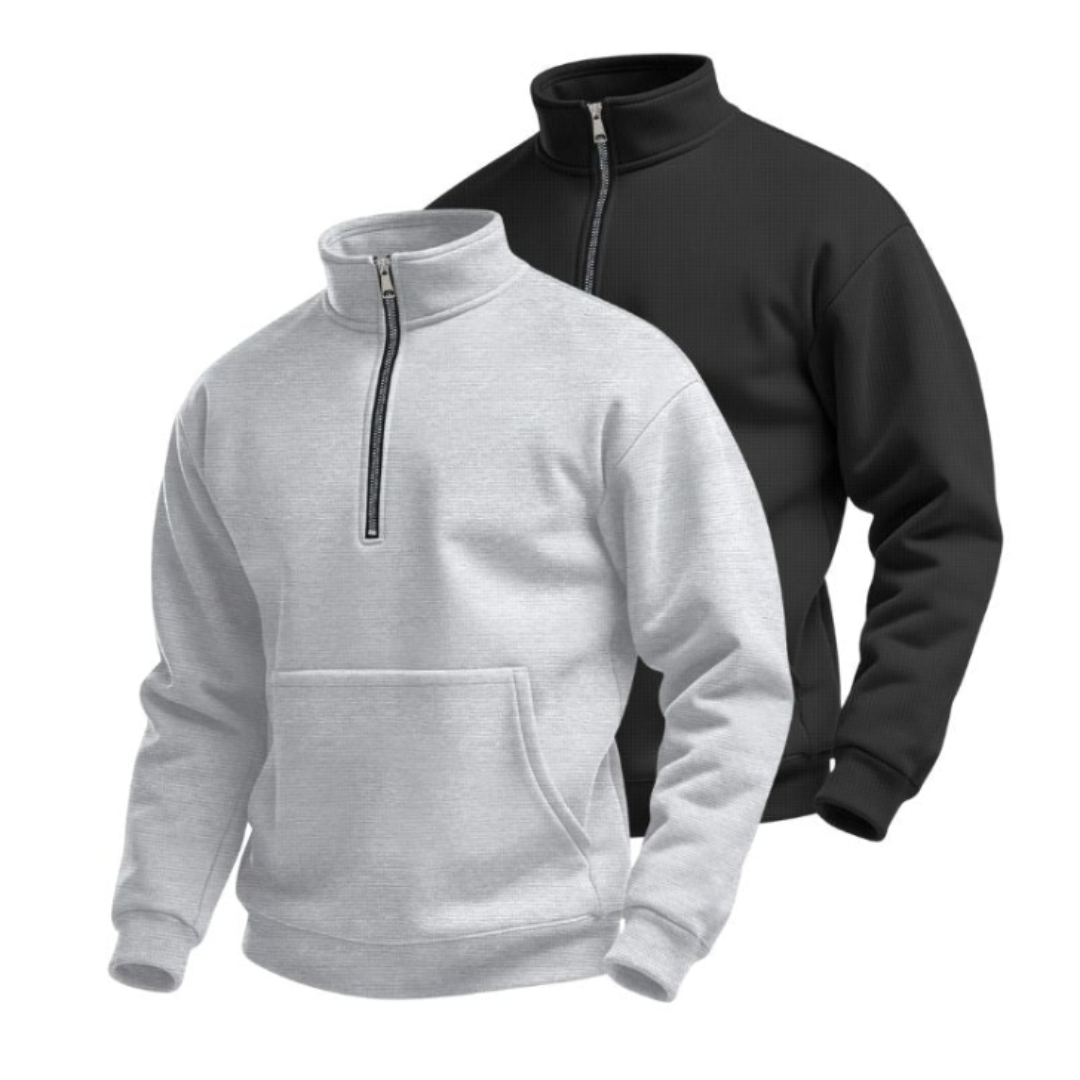 Half-Zip Pullover Doppel-Deal (Lagerabverkauf)