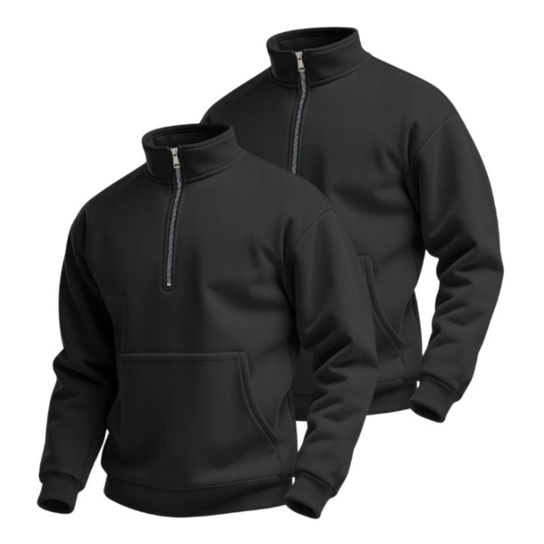 Half-Zip Pullover Doppel-Deal (Lagerabverkauf)
