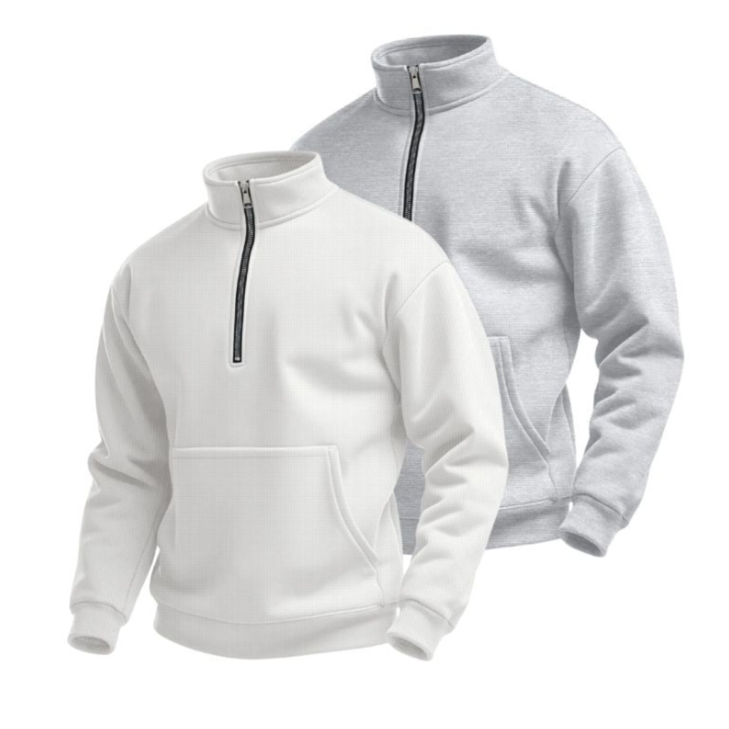 Half-Zip Pullover Doppel-Deal (Lagerabverkauf)