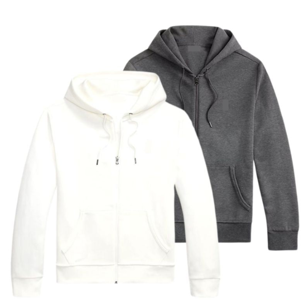 Zip-Hoodie im Doppelpack – zweiter gratis (Abverkauf)