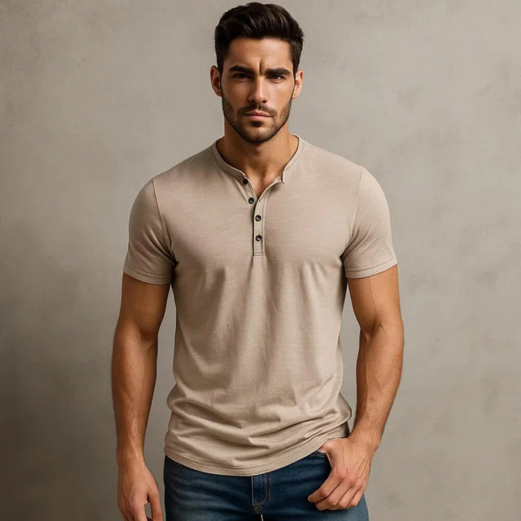 Herren T-Shirt mit Kragen