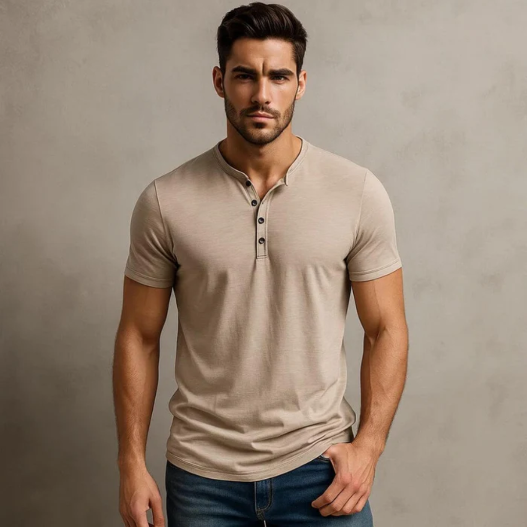Herren T-Shirt mit Kragen