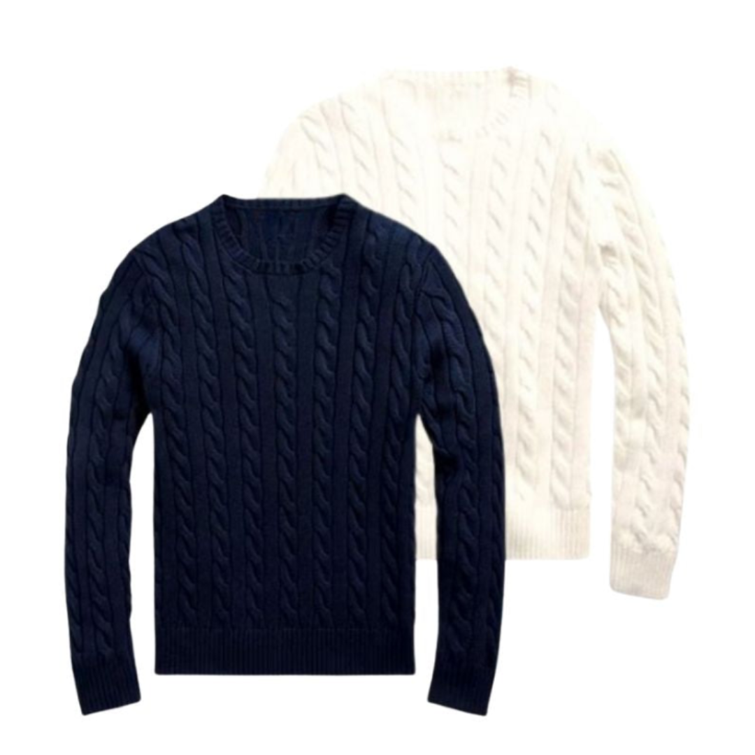 Strickpullover im Doppelpack – zweiter gratis (Abverkauf)