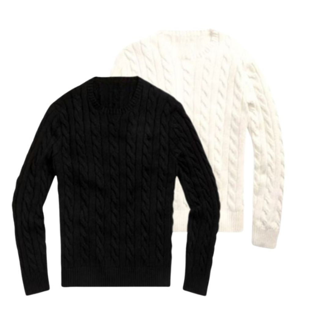 Strickpullover im Doppelpack – zweiter gratis (Abverkauf)