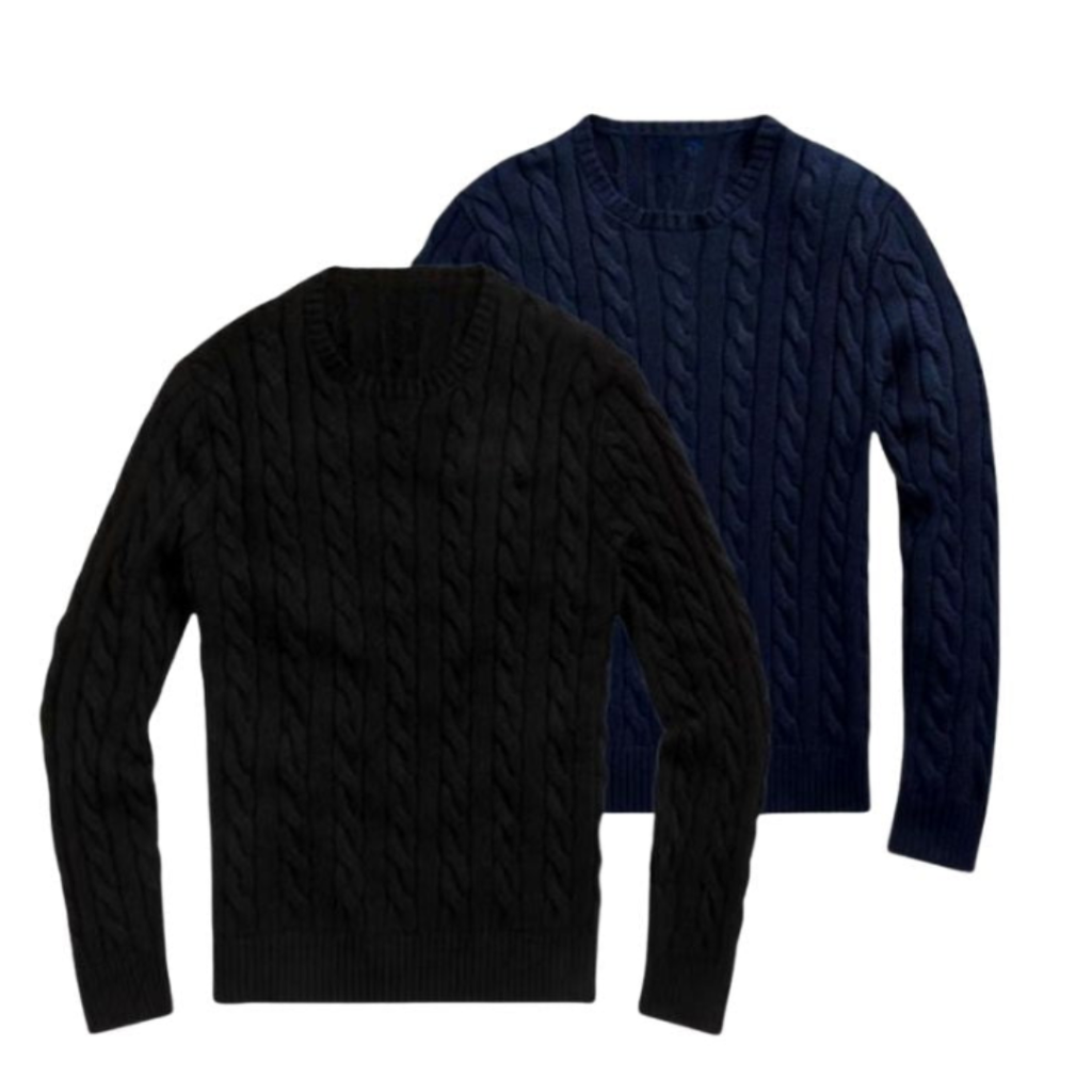 Strickpullover im Doppelpack – zweiter gratis (Abverkauf)