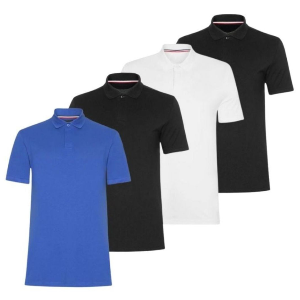 4er-Set Poloshirts – 2 kaufen, 2 gratis erhalten